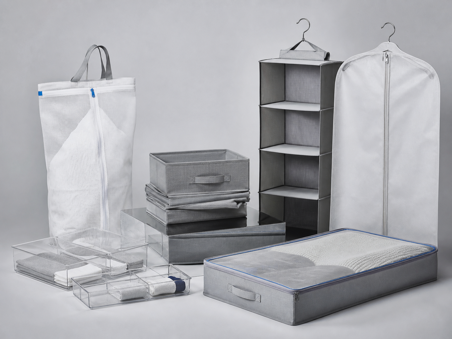 AI-generated concept of practical home organization products